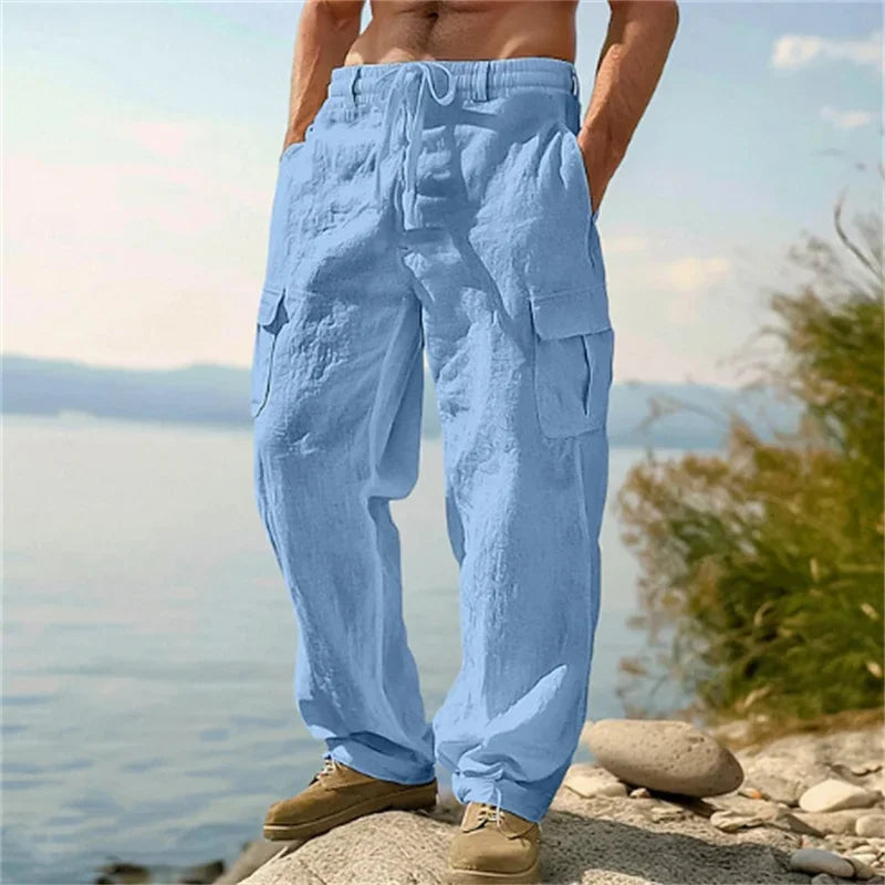 Men's Lightweight Cargo Pants | Comfortable & Stylish Casual Wear