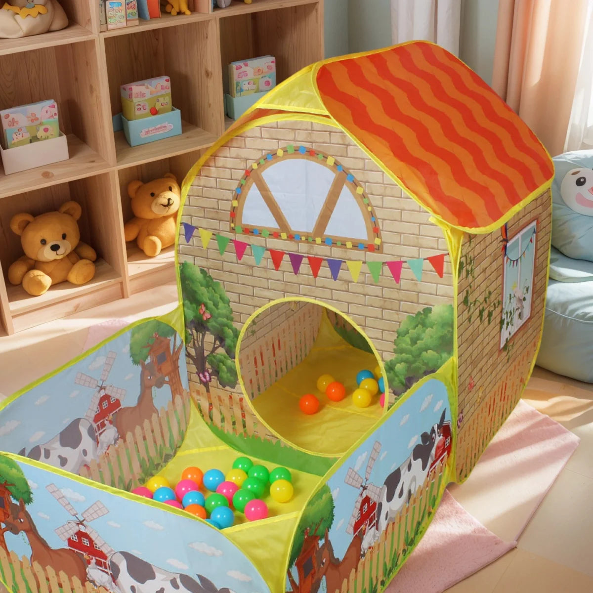 Children's Garden Villa Play Tent | Fun Outdoor Playhouse for Kids