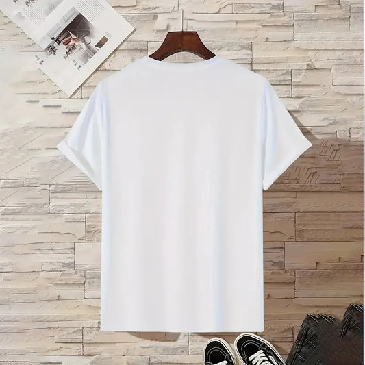 High-Quality Fish Pattern Cotton T-Shirt | Trendy Summer Hip Hop Style