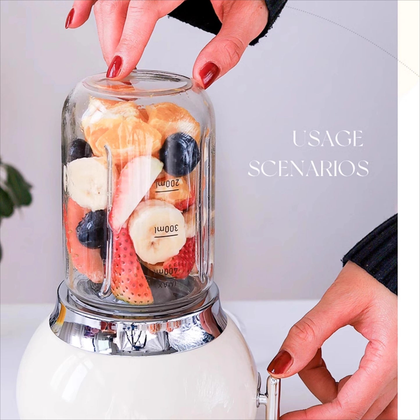 Portable Electric Juicer | Multifunctional Mini Juicing Machine
