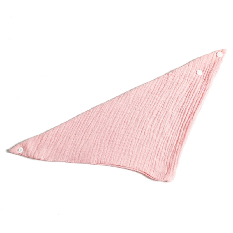 5 Pcs Baby Feeding Drool Bibs | Soft Cotton Bandana Bibs