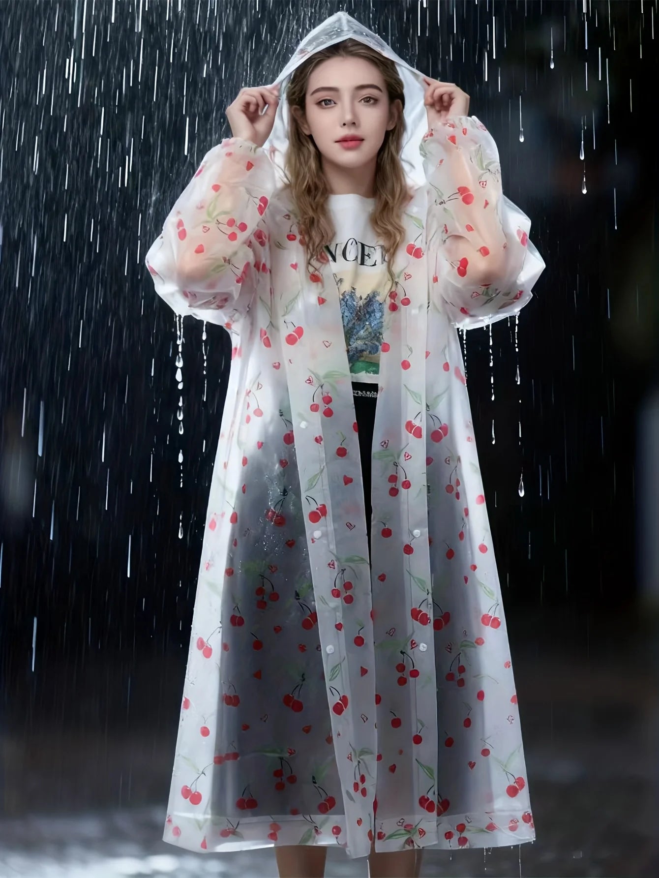 Lightweight Rain Poncho | Packable, Windproof Full-Body Protection
