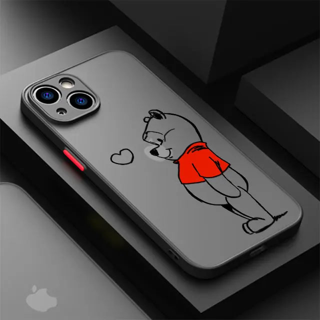 Funda de iPhone Bonita | Carcasa Mate de Lujo a Prueba de Golpes para Protección