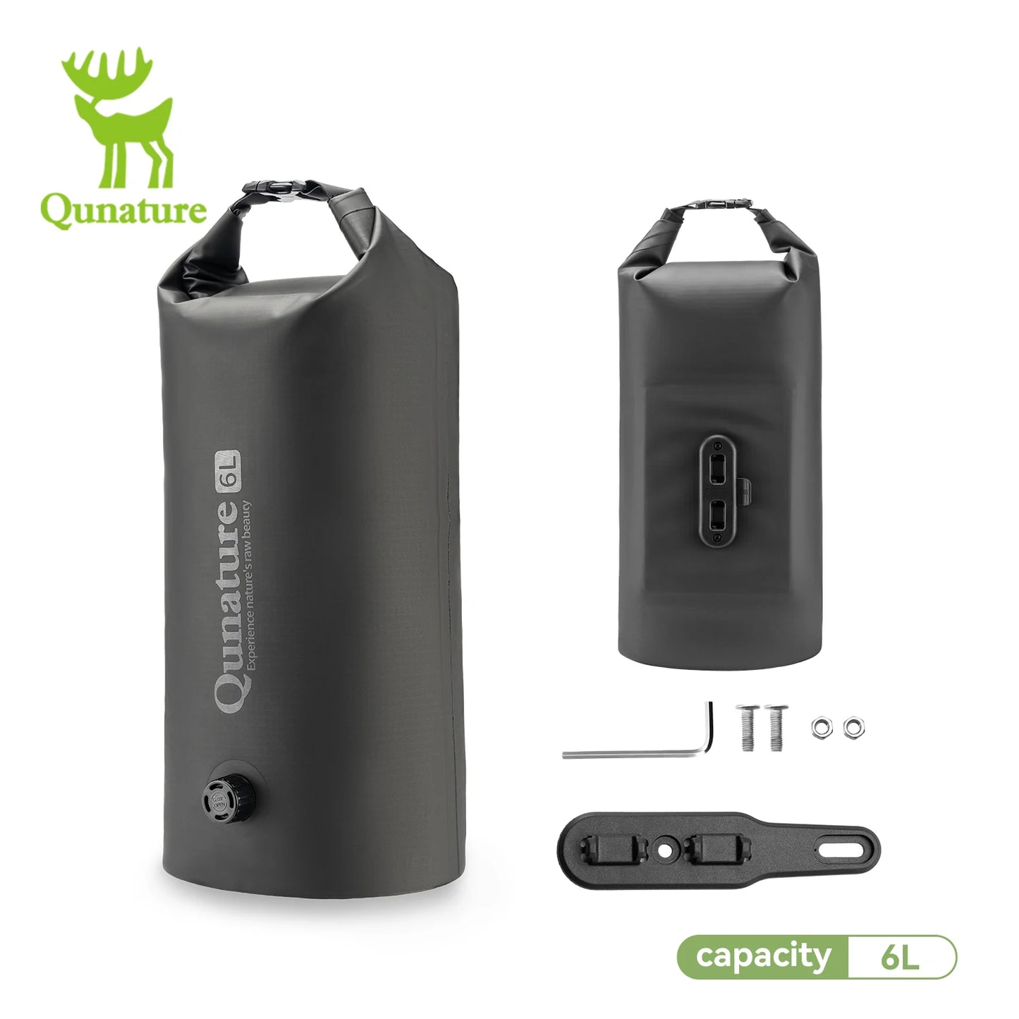 Heavy Duty Waterproof Compression Bike Bag | Quick Release Fork Pack