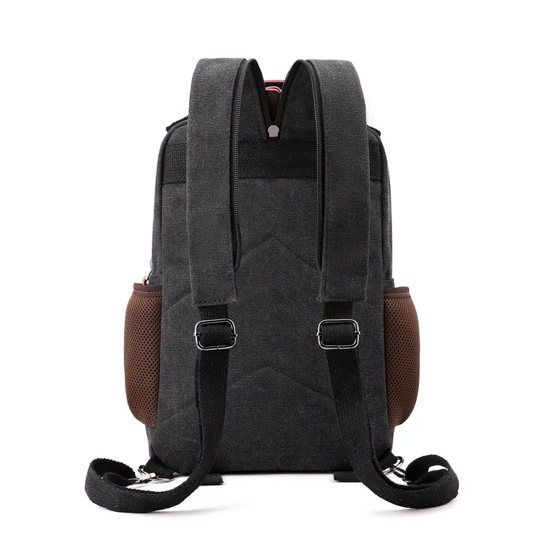 Multifunctional Canvas Chest Bag | Sleek Travel Companion