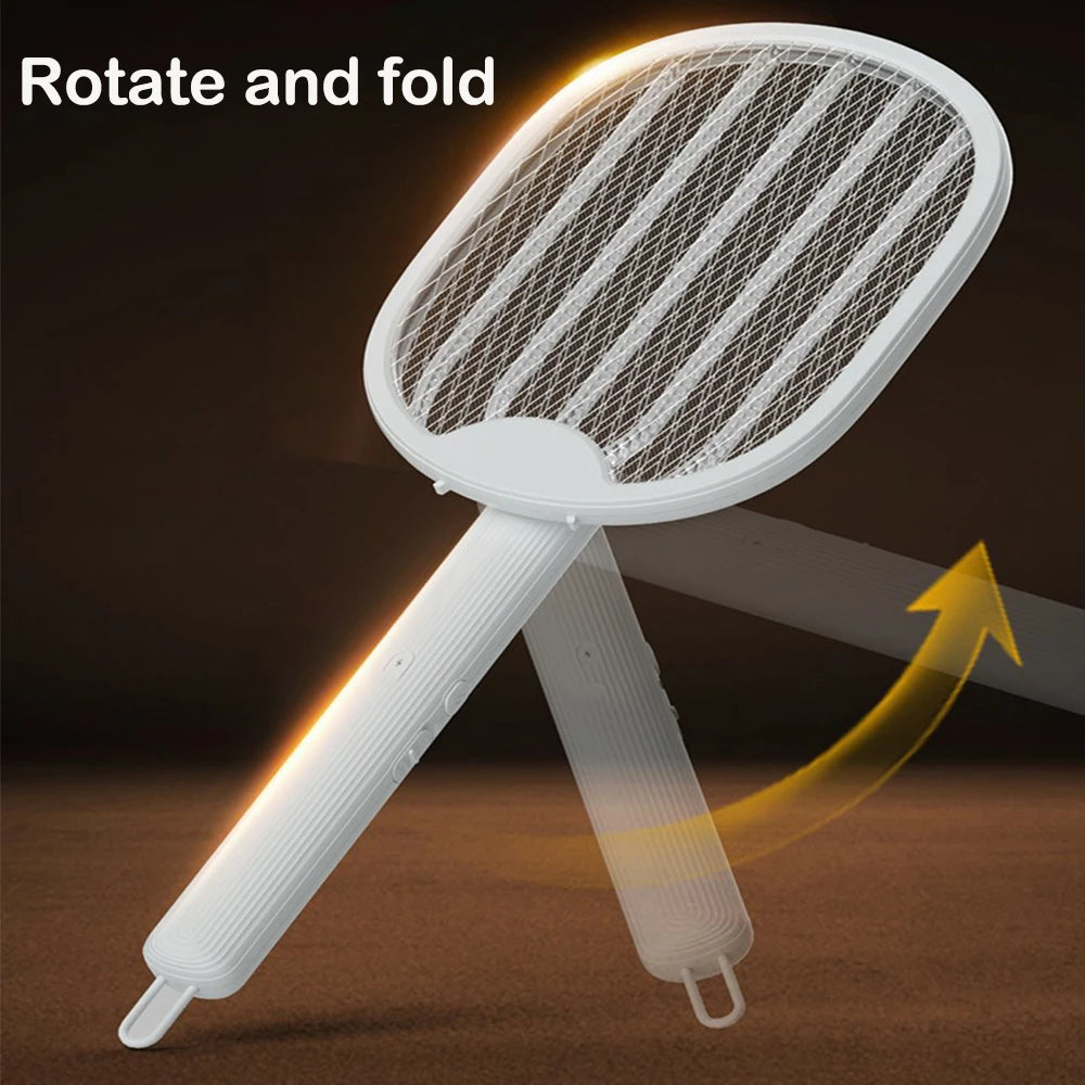 Foldable Electric Mosquito Killer | USB Rechargeable Bug Zapper