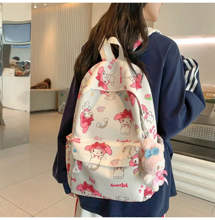 Kawaii Anime Girl Backpack | Large Capacity Student Bag