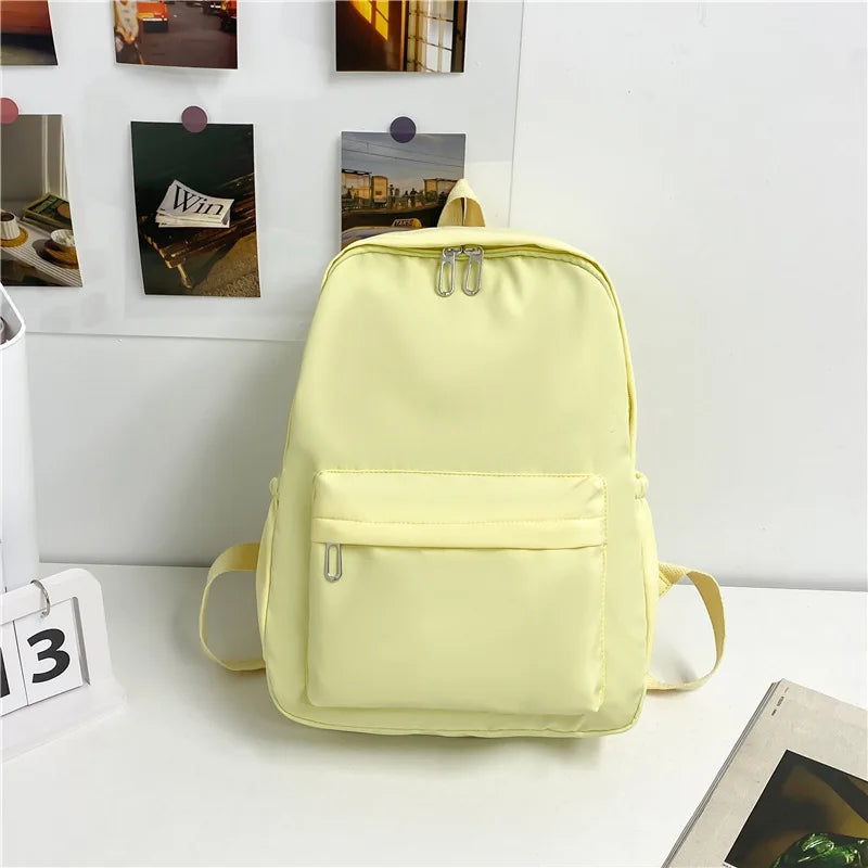 Stylish Large Capacity Backpack for Teen Girls | Minimalist School Bag