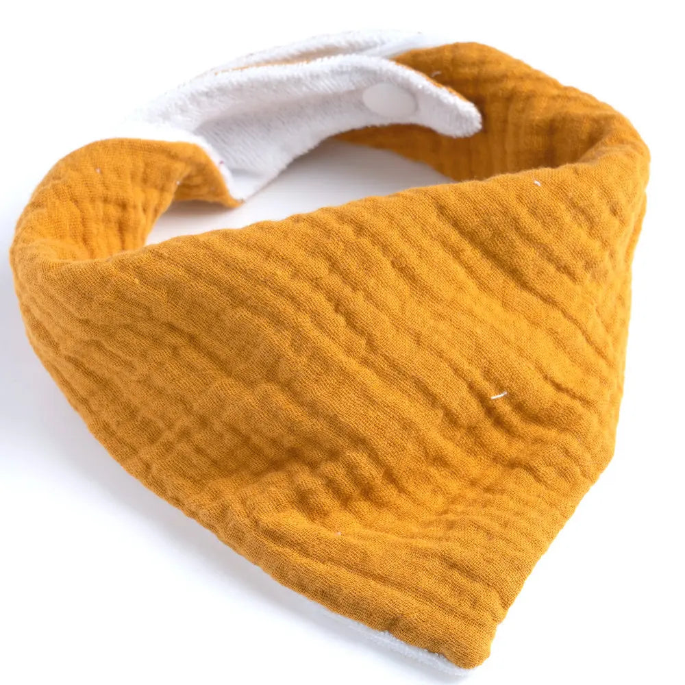 Soft Baby Triangle Scarf | Absorbent Burp Cloth for Newborns