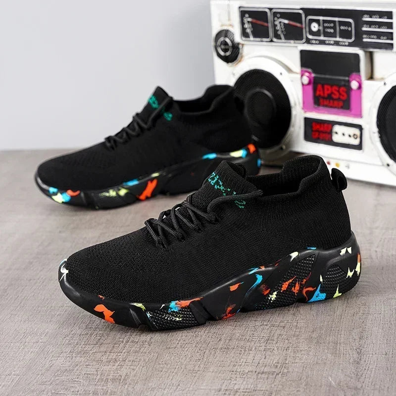 Men's Breathable Sneakers | Comfortable Casual Walking Shoes
