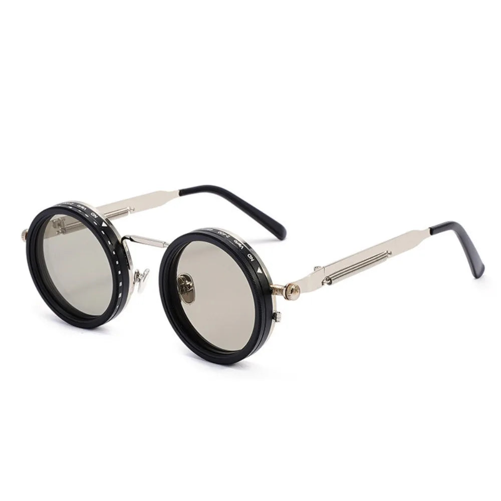 Retro Adjustable Dimming Sunglasses | 9-Level UV Protection