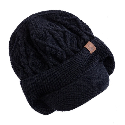 Gorro unisex de forro polar con orejeras | Gorro de invierno elegante y cálido