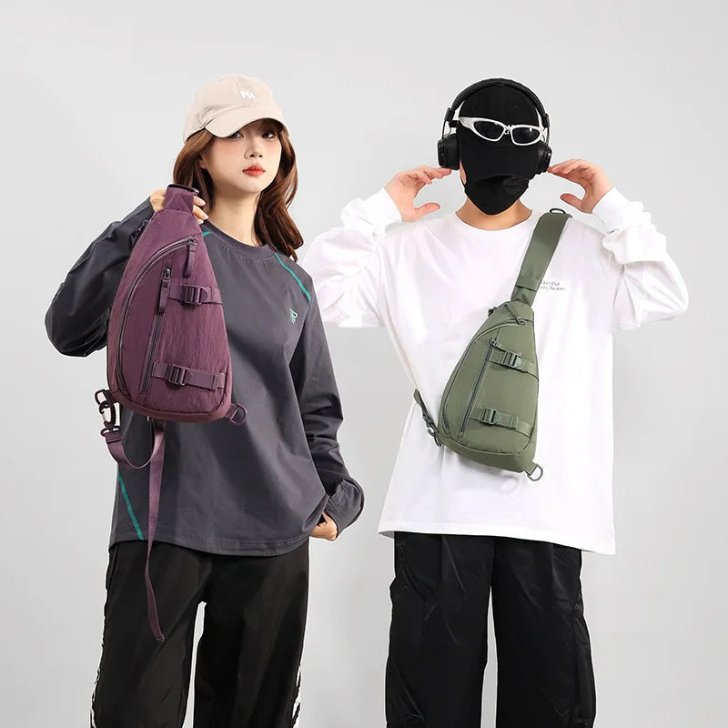 Multifunctional Lightweight Chest Bag for Casual Travel & Sports