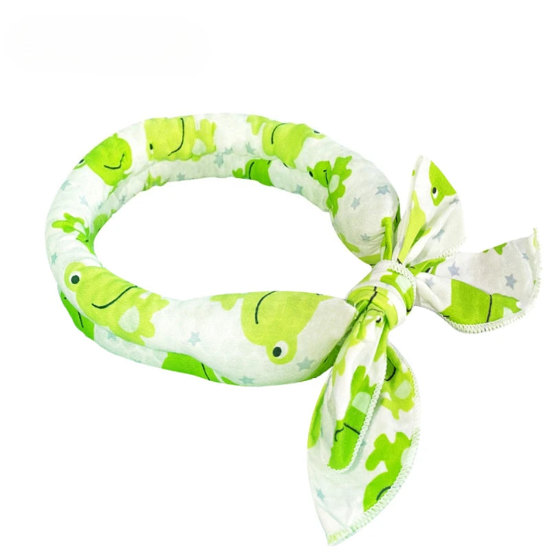 Pet Cooling Ice Scarf | Adjustable Breathable Towel for Dogs & Cats
