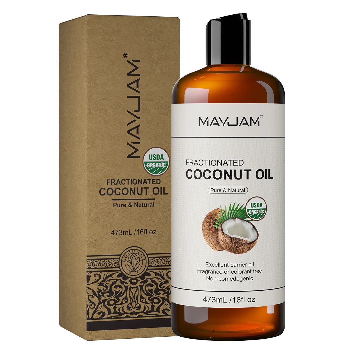 Organic Multi-Use Carrier Oil for Face, Hair & Massage