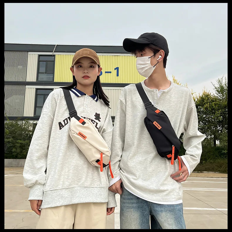 Versatile Chest Bag for Casual Wear | Large Capacity Crossbody Bag