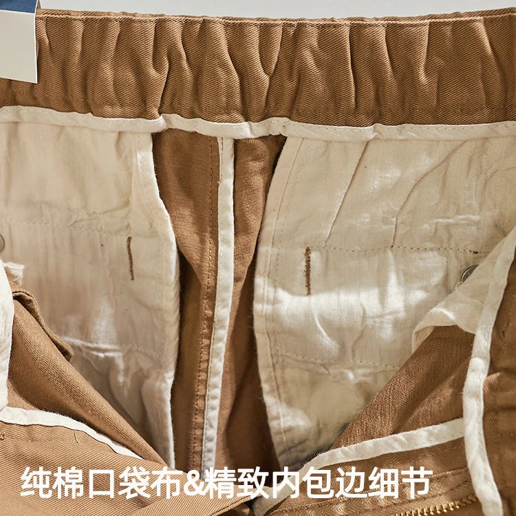 Men's Casual Tapered Cotton Cargo Pants | Stylish and Comfortable