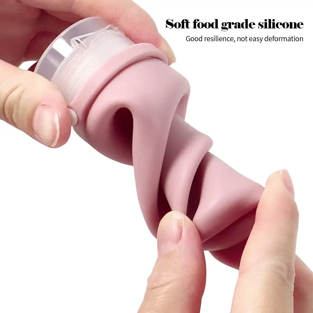 Silicone Travel Bottle Set | Leakproof Refillable Cosmetic Containers
