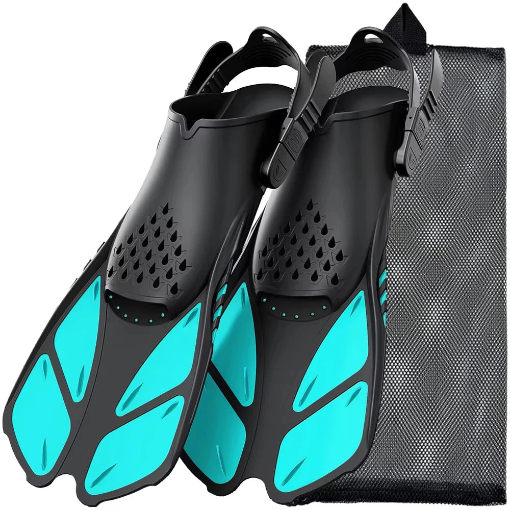 Adjustable Snorkel Fins for Adults & Teens | Comfortable Dive Fins