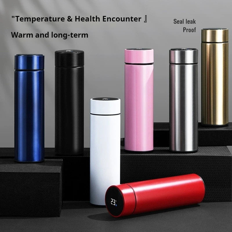 500ML Intelligent Temperature Thermos Bottle | Insulated Sports Cup