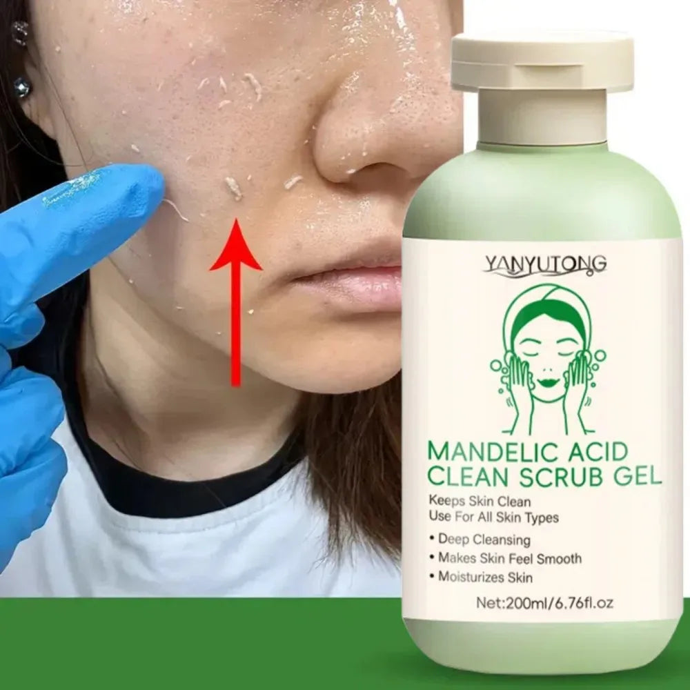 Deep Cleansing Exfoliating Gel Facial Scrub for Radiant Skin