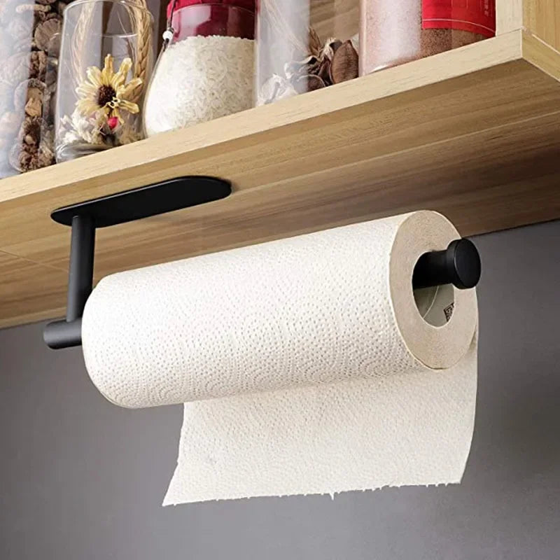 Stainless Steel Paper Towel Holder | Efficient Under Sink Organizer