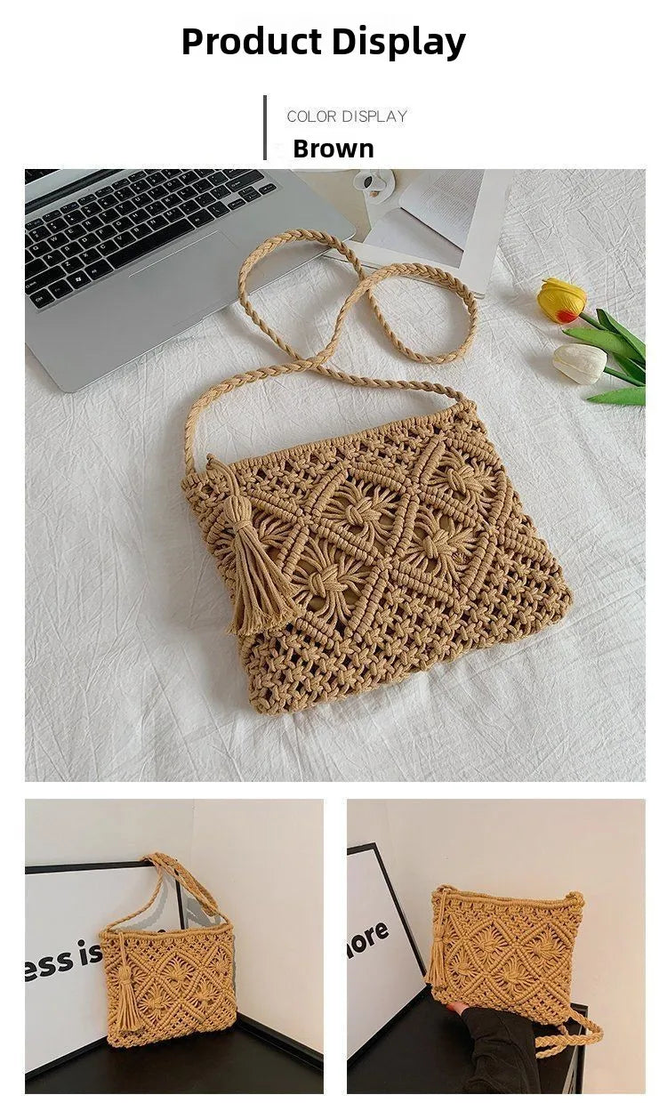 Eco-Friendly Bohemian Beach Backpack | Versatile Travel Bag