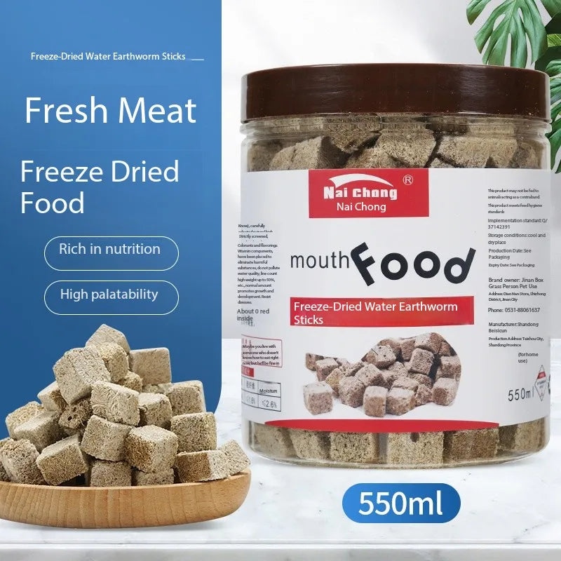 High Protein Freeze-Dried Brine Shrimp Cubes | Premium Fish Food