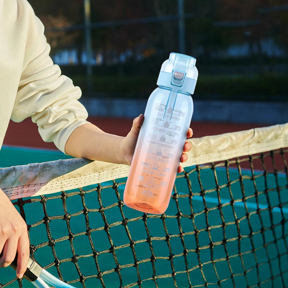 1000ml Air Flavored Water Bottle Scent Up Water Cup Sports Water Bottle For Outdoor Fitness Fashion Water Cup With Flavor Pods