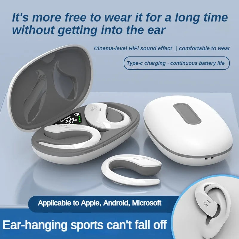 Bone Conduction Sports Bluetooth Headset | Waterproof Earbuds