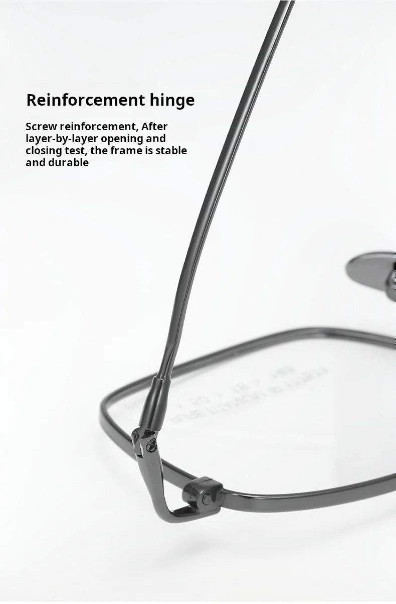 Stylish Titanium Prescription Glasses | Unisex Retro Eyewear