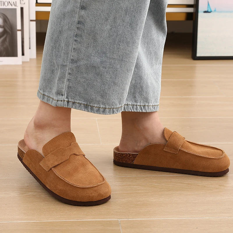 Comfortable Suede Clogs & Slippers for Men and Women | Stylish & Slip-Resistant