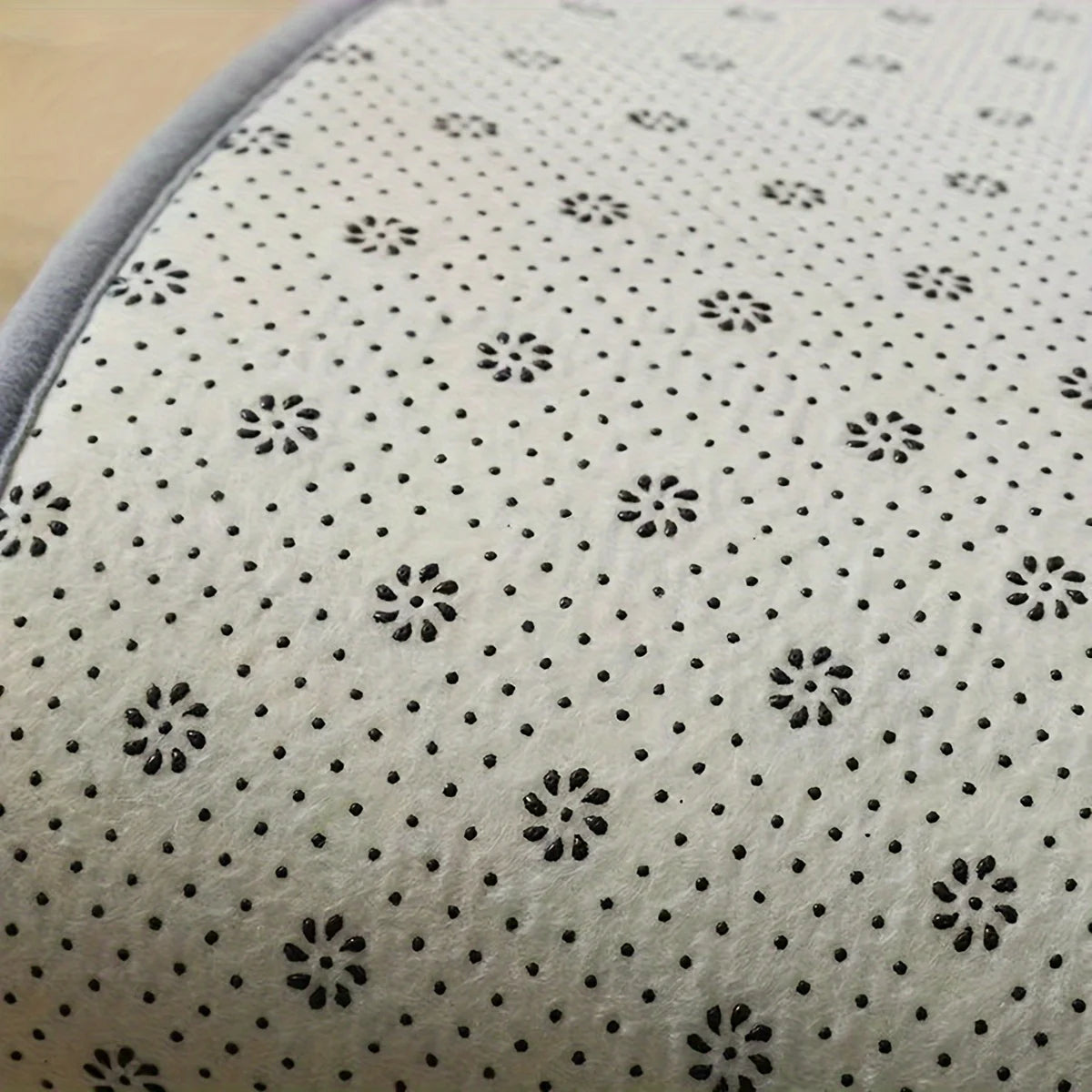 Non-Slip Absorbent Bathroom Floor Mat | Flannel Toilet Mat