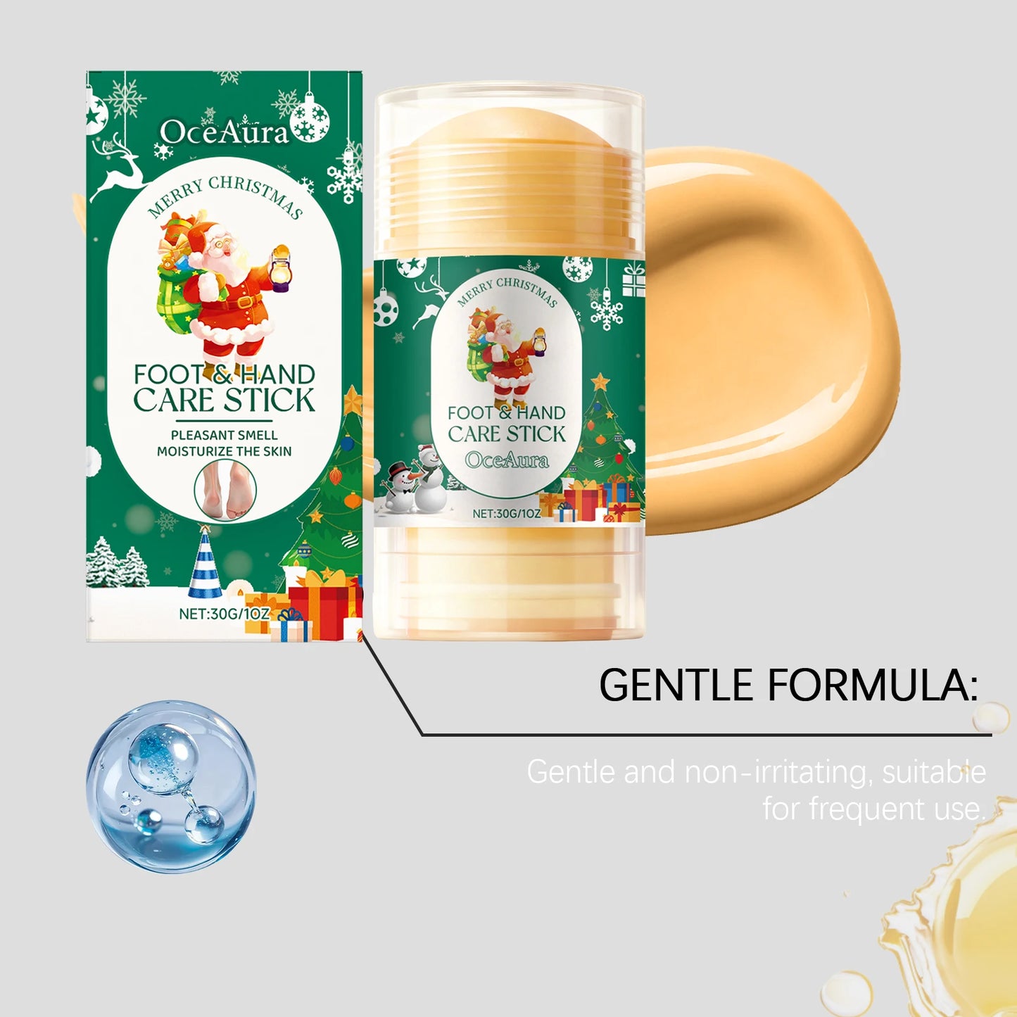 Christmas Hand & Foot Moisturizing Care Stick | Nourish & Smooth