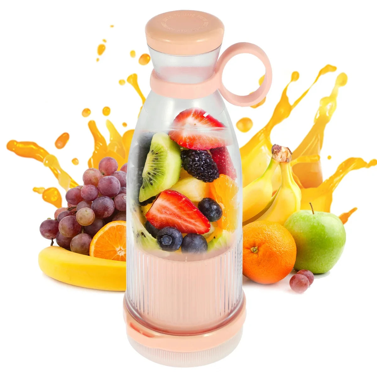 Portable USB Rechargeable Mini Juice Blender | Travel Smoothie Maker