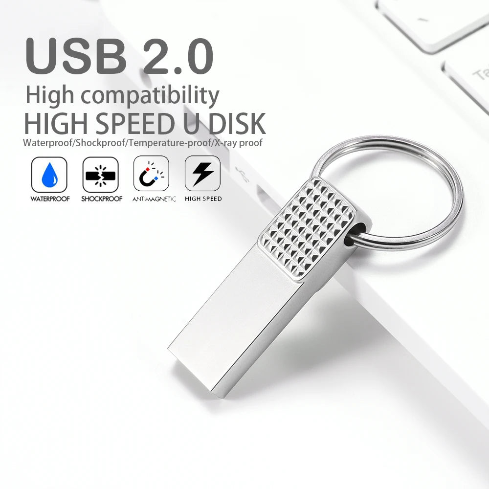 USB 2.0 Flash Drive | Portable & Stylish Memory Storage