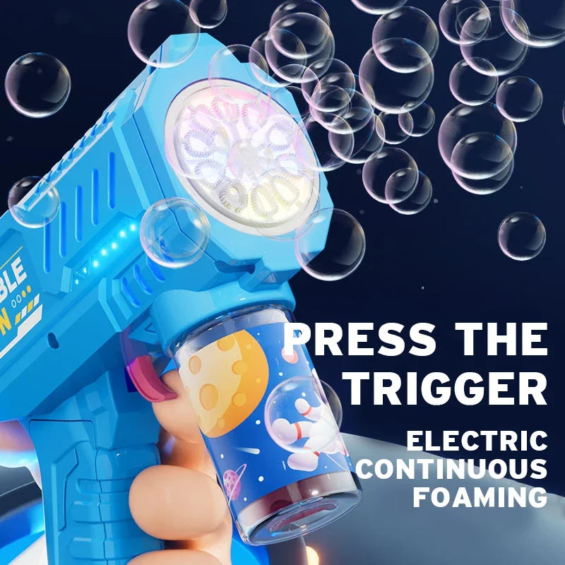 Fully Automatic Bubble Gun Toy | Fun Bubbles for Kids Outdoors