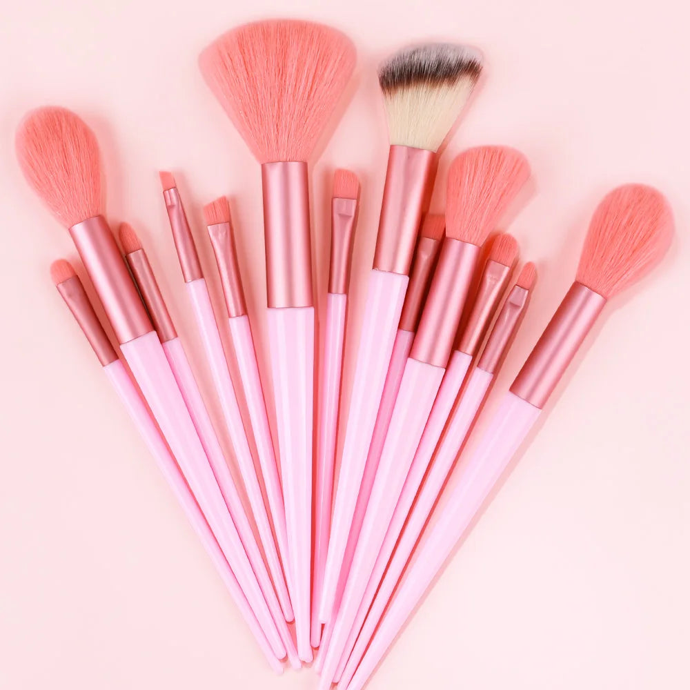 13PCS Ultimate Makeup Brush Set | Flawless Beauty Tools
