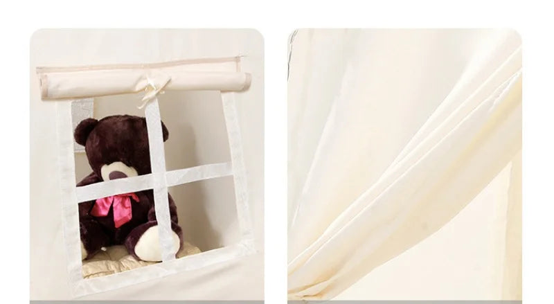 Kid's Play Tent for Indoors | Privacy Canopy Bed Tent for Children