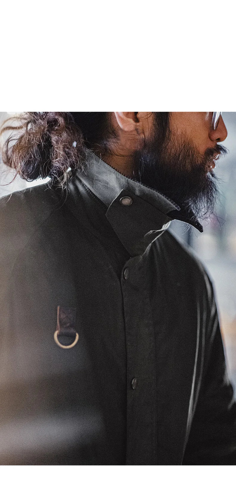 Vintage Waxed Fishing Jacket for Men | Classic Outdoor Coat