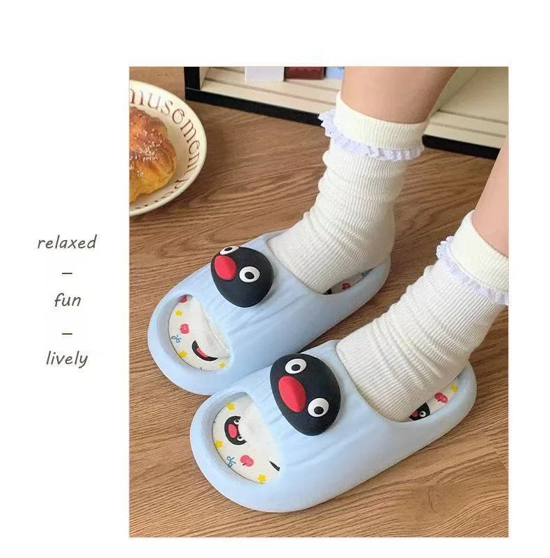 Cute Penguin Animal Slippers | Comfortable All-Season Footwear