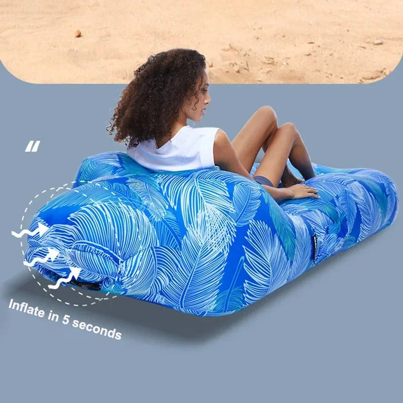 Ultralight Inflatable Sofa Bed | Perfect for Outdoor Comfort
