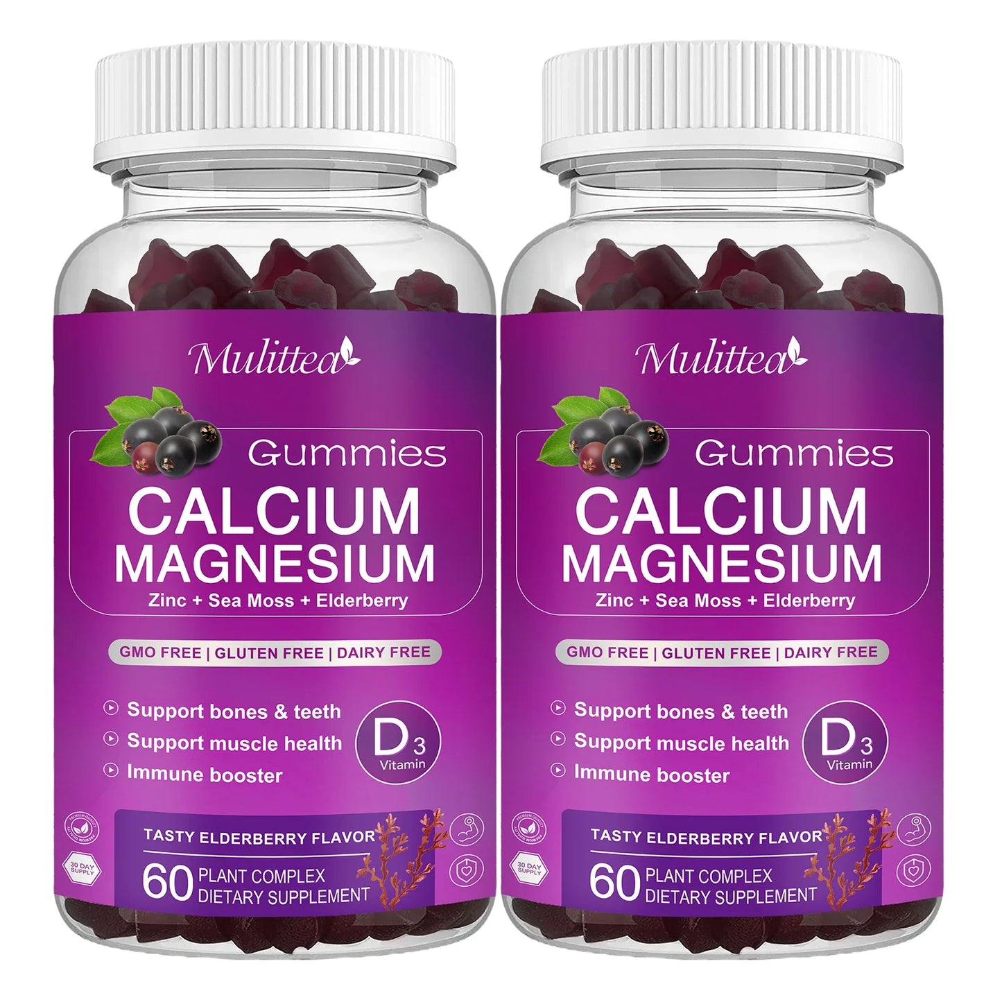 Calcium Magnesium Zinc Gummies | Support Healthy Bones & Mood