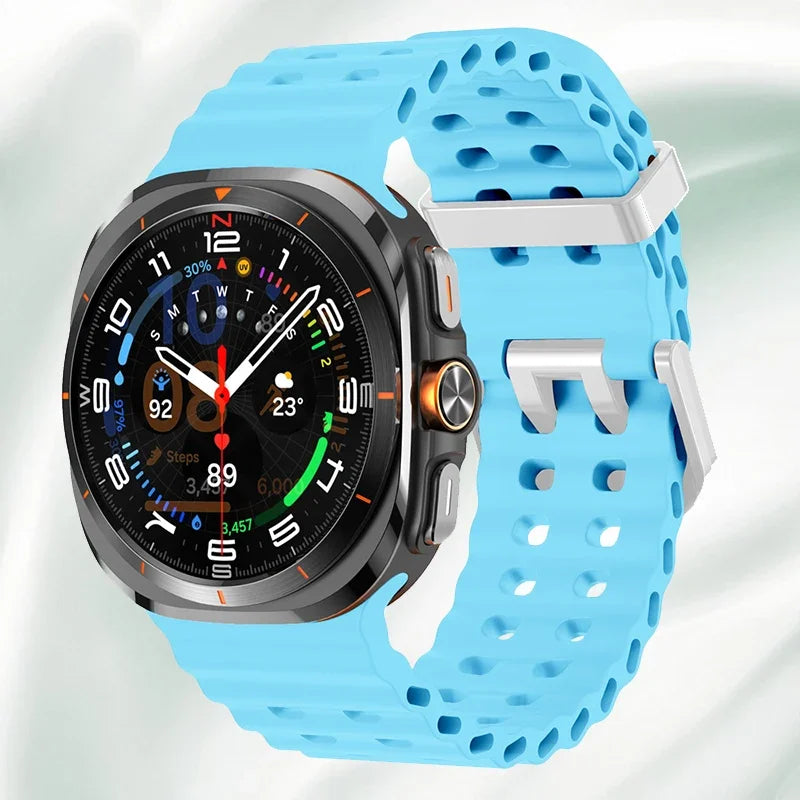 Silicone Sports Watch Strap for Galaxy Watch | Comfortable & Stylish