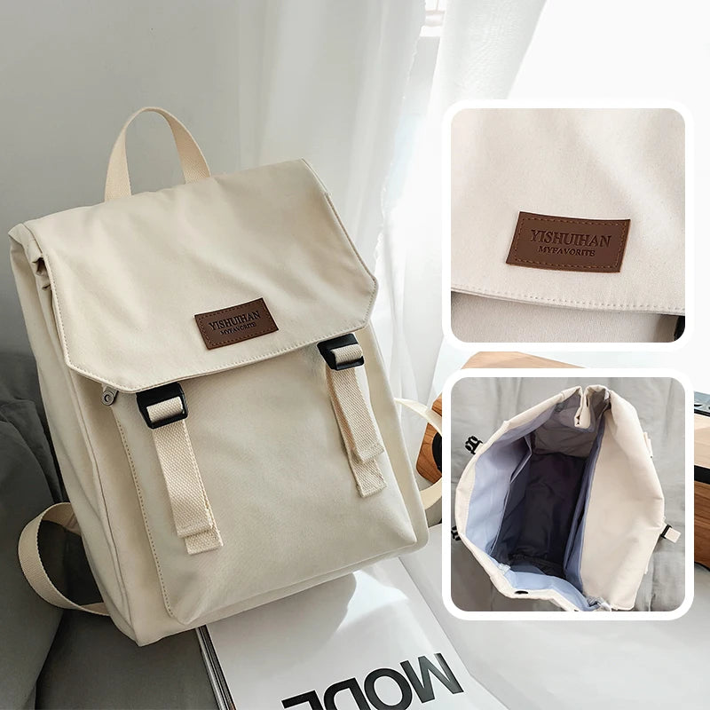 Large Capacity Canvas Backpack for Students | Stylish and Durable