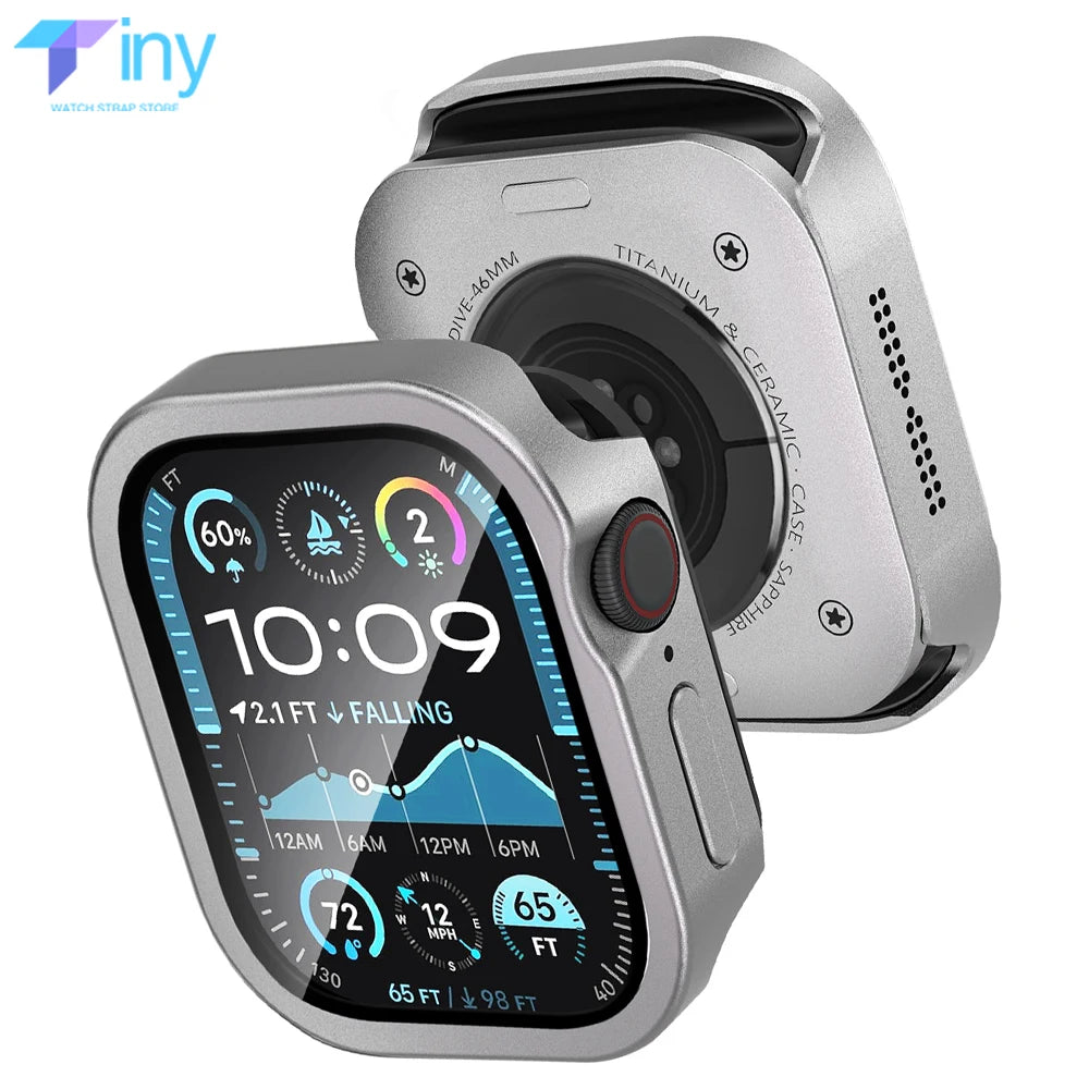 Waterproof Aluminum Alloy Case for Smartwatches | Full Coverage Protection