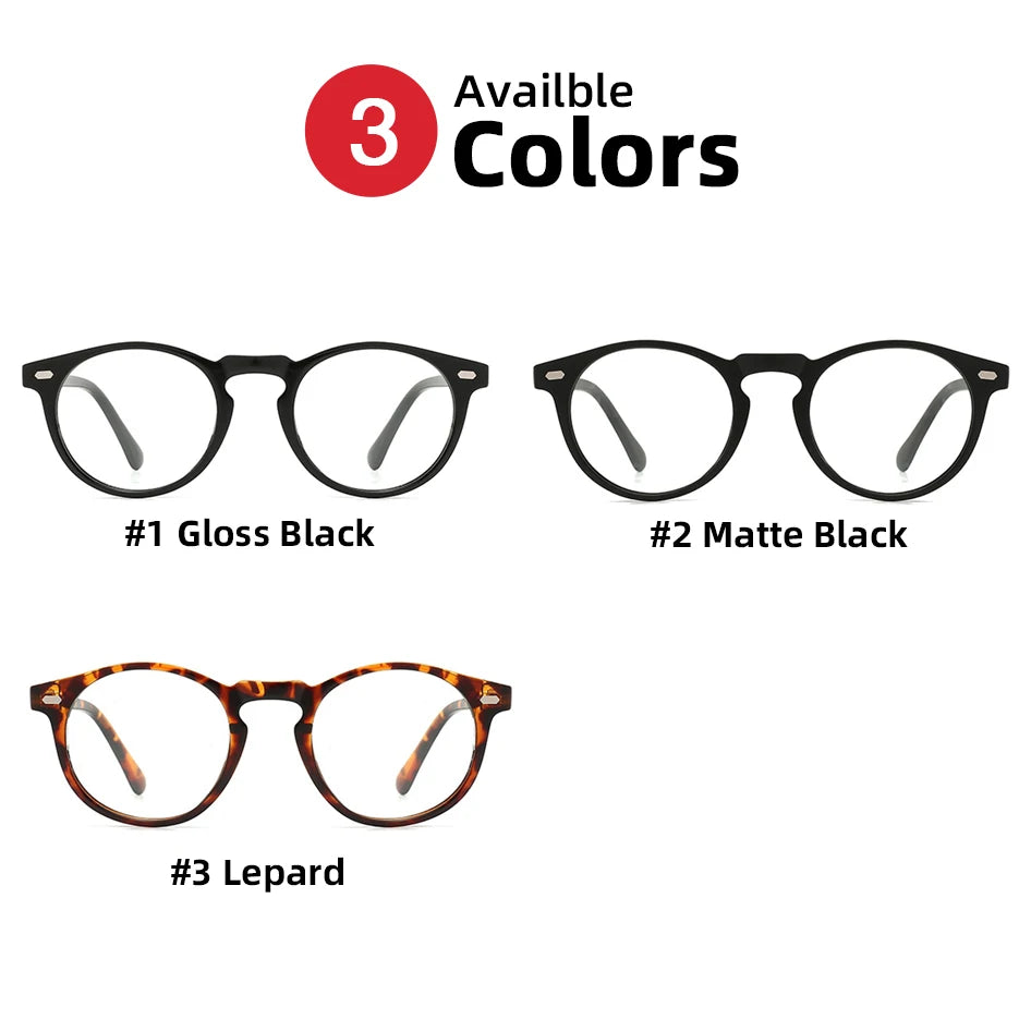 Classic Matte Black Transition Glasses | Blue Light Blocking Eyewear