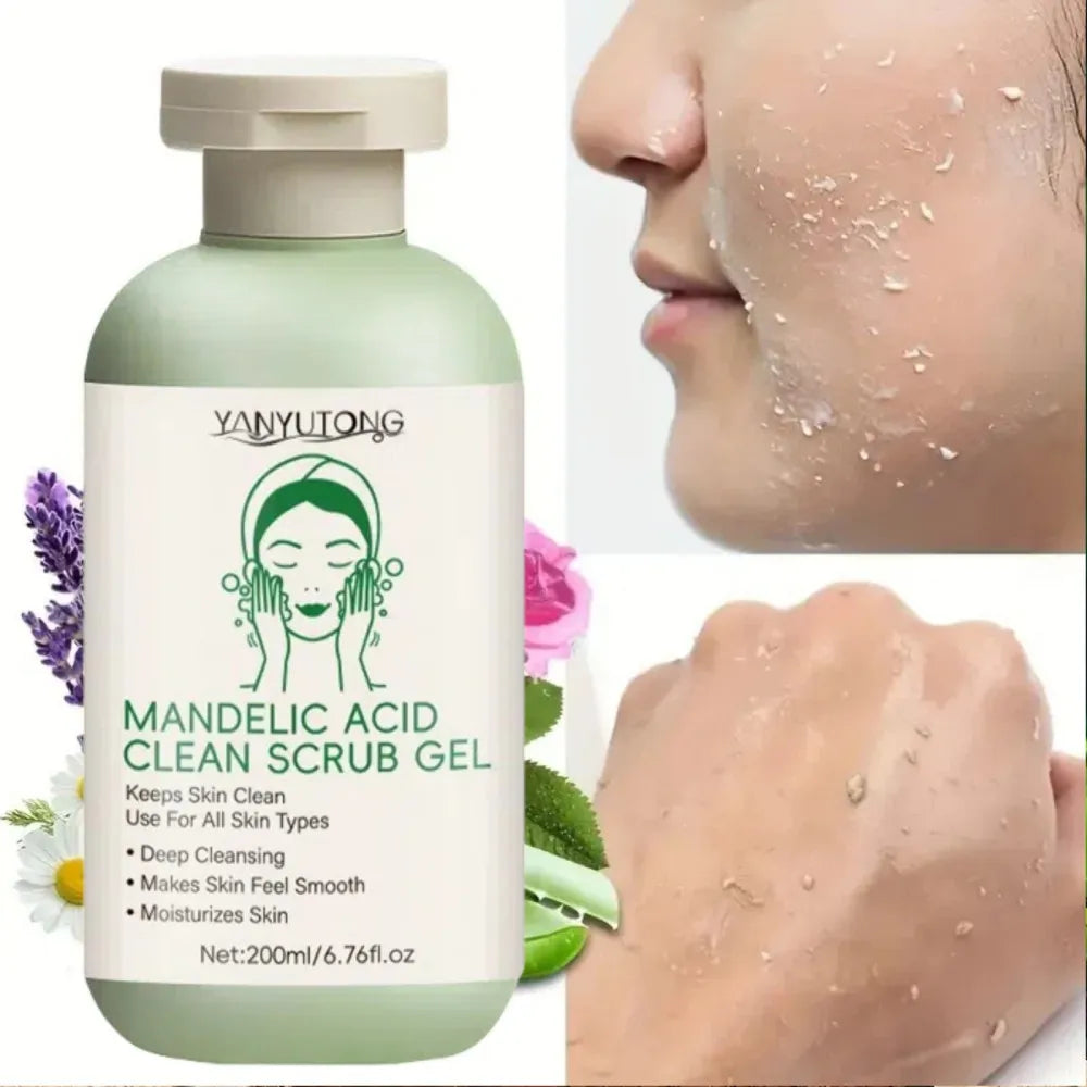 Deep Cleansing Exfoliating Gel Facial Scrub for Radiant Skin