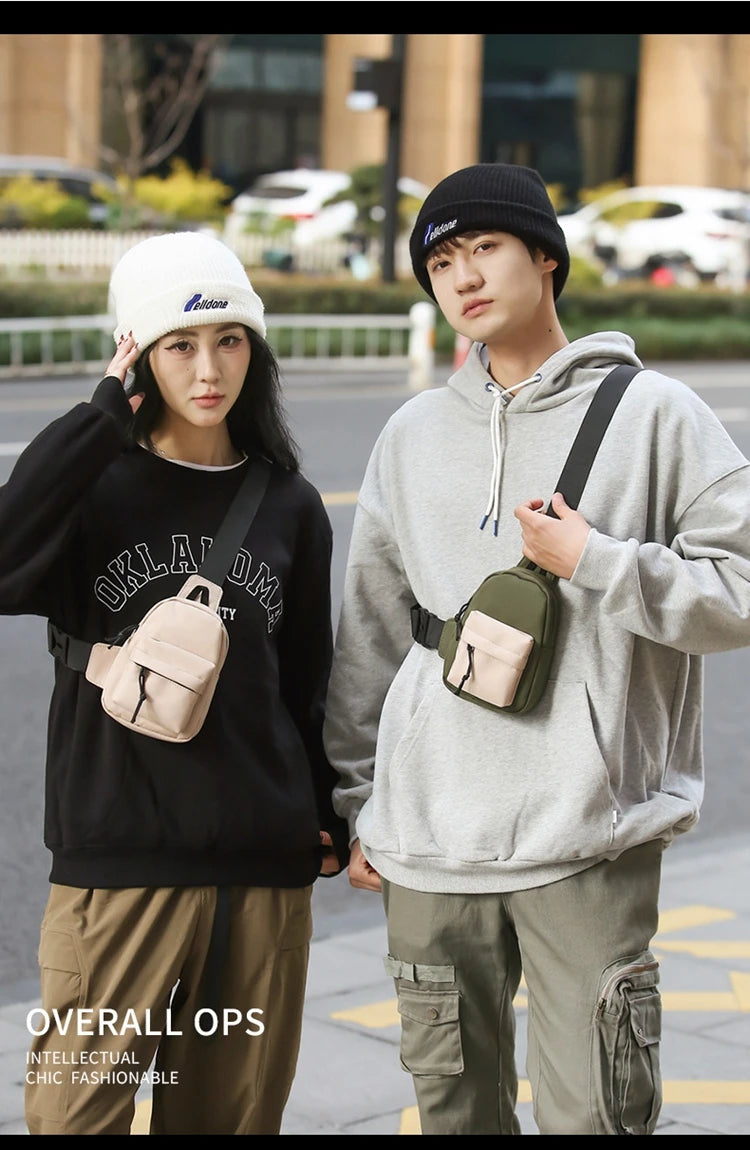 Trendy Mini Chest Bag for Men | Lightweight Casual Crossbody Sling