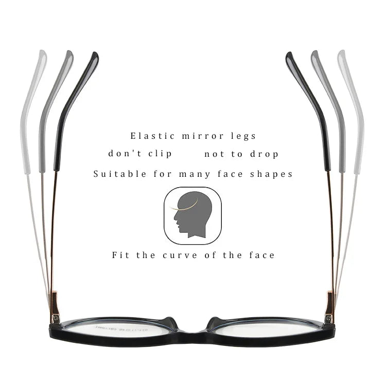 Stylish Handmade Cat Eye Prescription Glasses for Women